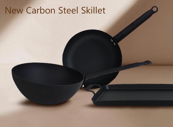 Factory Natural Nonstick Deep Carbon Steel Stir Frying Wok