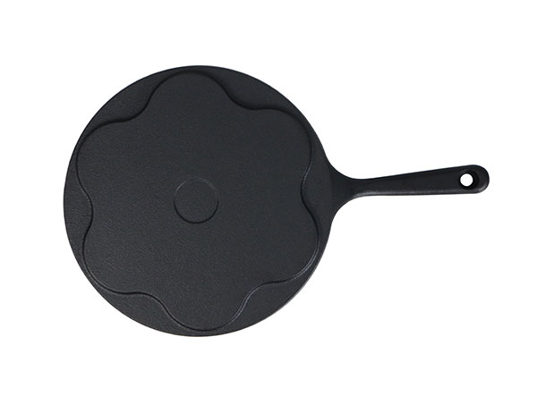 Pre-seasoned Cast Iron 7 Hole Blinis Pan