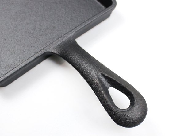 Mini Small Square Cast Iron Skillet Frying Pan