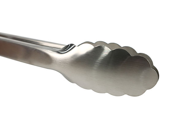 Metal tongs head