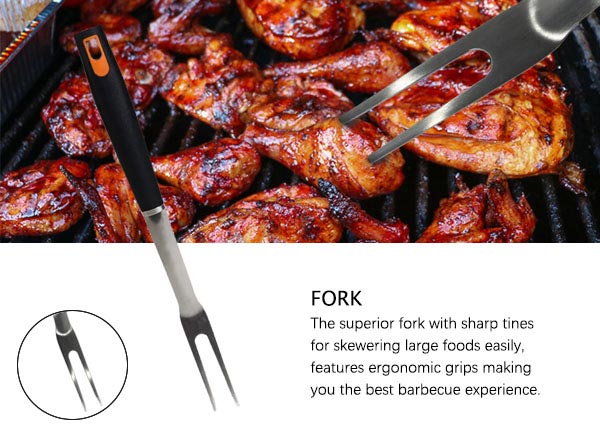 Barbecue Accessories Kit Stainless Steel Grill Utensils